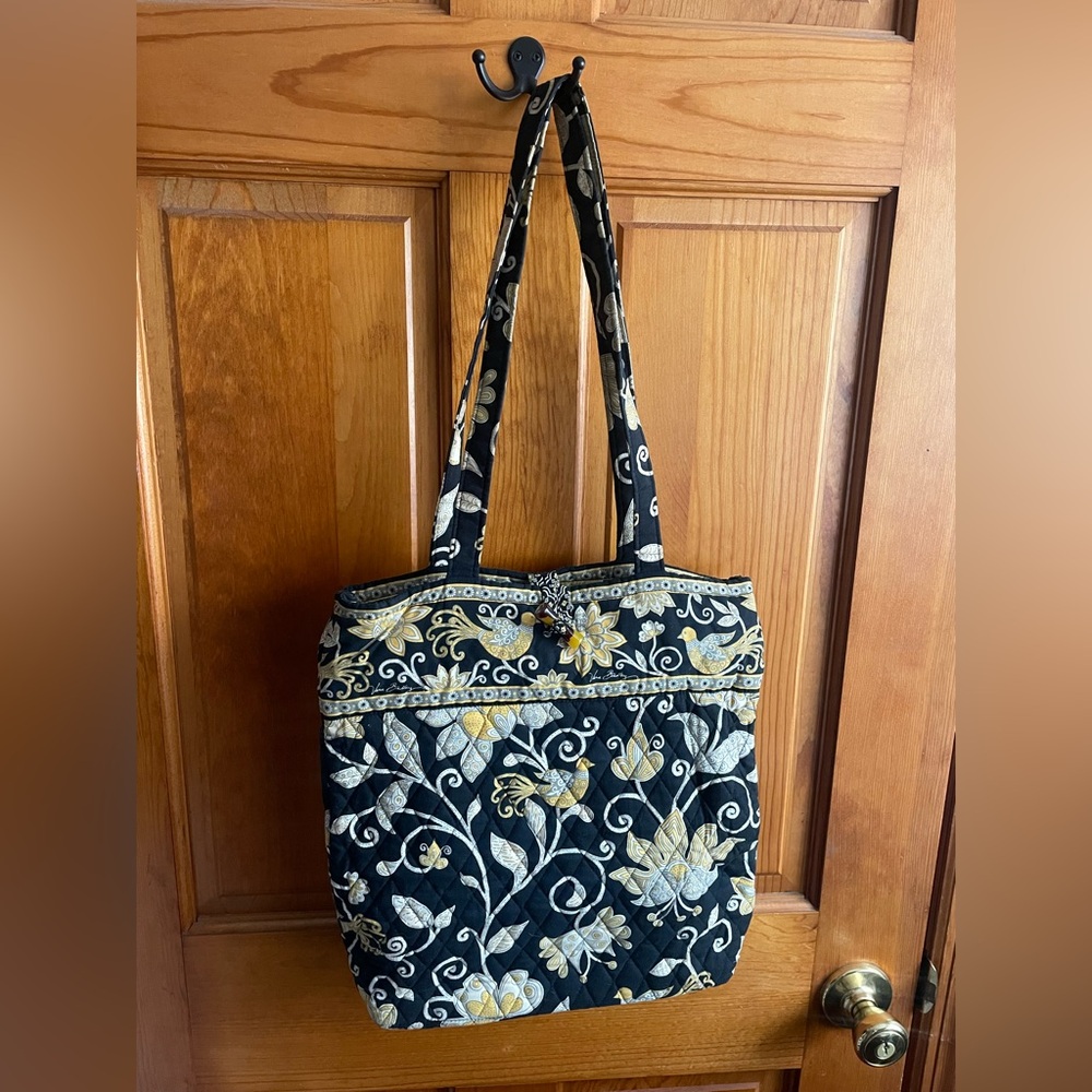 Vera Bradley Tote Bag - Black and Gold - Picture 2 of 2